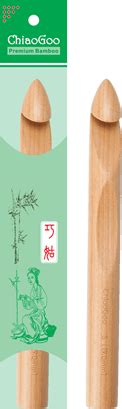 Chiaogoo 06"/15 cm 5.00 mm/US H bamboo crochet hook